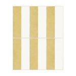 Yellow & White Linear Mosaic - Daffodil & Snow - MT2299
