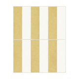 Yellow & White Linear Mosaic - Daffodil & Snow - MT2299