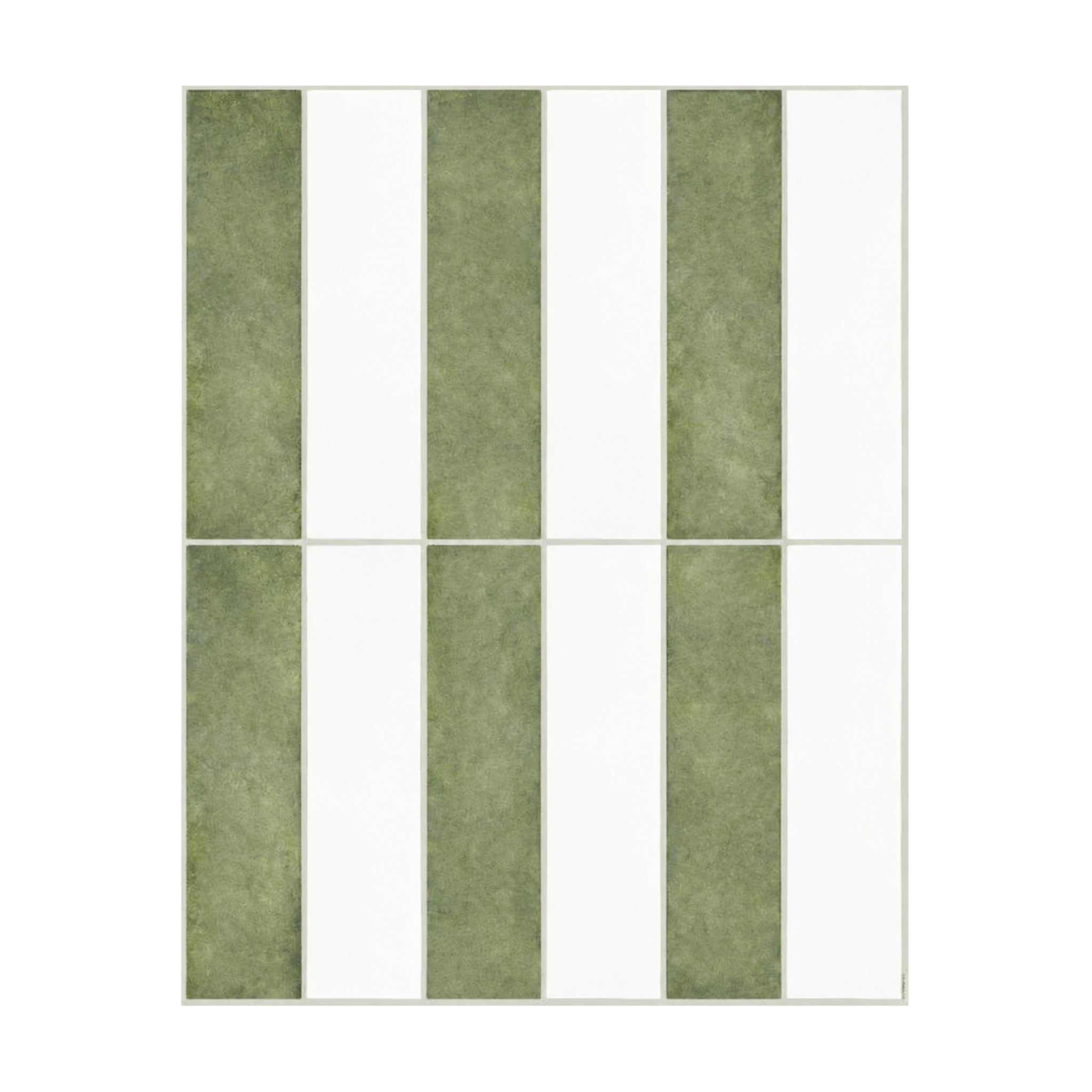 Sage Green Linear Mosaic - Rainwashed Sage - MT2339