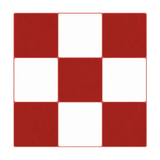 Red & White Checkerboard - Rowan Berry & Snow - MT2341