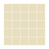 Vanilla Cream Square Mosaic - Vanilla Bloom Cream - MT2482