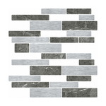 Grey Metallic Mosaic - Riverstone Grey - MT2531C-XPE