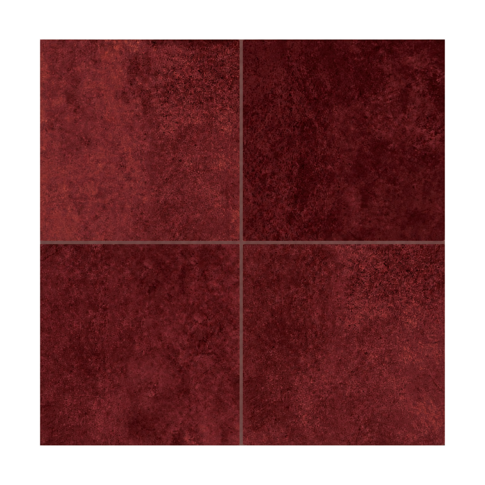 Burgundy Square Grid - Berrycap Burgundy - MT2558-25