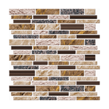 Brown Marble Mosaic - Walnut Ridge Marble - VT2162-30-XPE