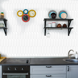 White Feather Mosaic