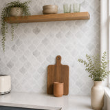 Grey Marble Arabesque
