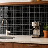 Black Square Mosaic