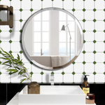 MORCART Green Octagon MT1297C - vanity wall