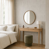 Greige Linear Mosaic (MT1384-XPE) — bedroom, oblique wide, vertical linear peel-and-stick wall tiles