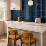 Blue Linear Mosaic