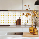 MORCART White and Gold Octagon MT1479C-30 - kitchen counter