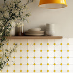MORCART White and Gold Octagon MT1479C-30 - kitchen vertical