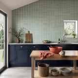 Sage Green Handmade Square Mosaic