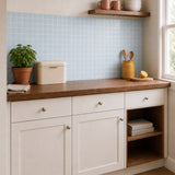 Light Blue Square Mosaic