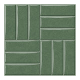 Green & White Windmill