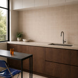 Tea Beige Handmade Square Mosaic