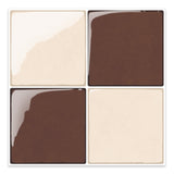 Mocha Mousse Square Grid