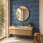 Stormshore Slate (MT2212-XPE) — bathroom, oblique wide, vertical linear peel-and-stick wall tiles