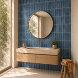 Stormshore Slate (MT2212-XPE) — bathroom, oblique wide, vertical linear peel-and-stick wall tiles
