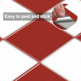 Red & White Checkerboard