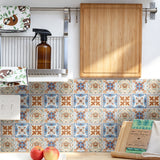Terracotta & Blue Baroque