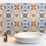 Terracotta & Blue Baroque