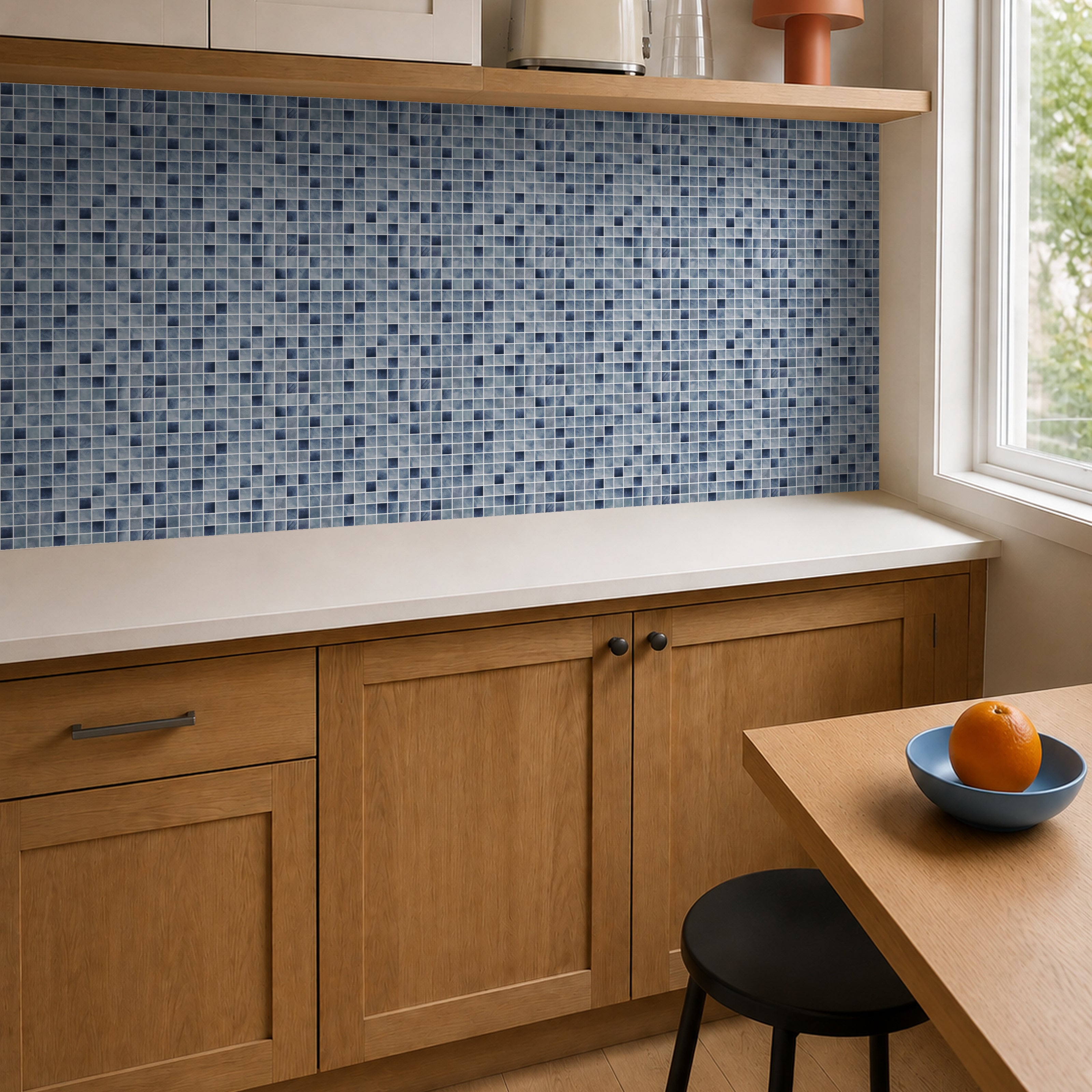Blue Micro Mosaic