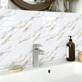 Calacatta Gold Marble Subway