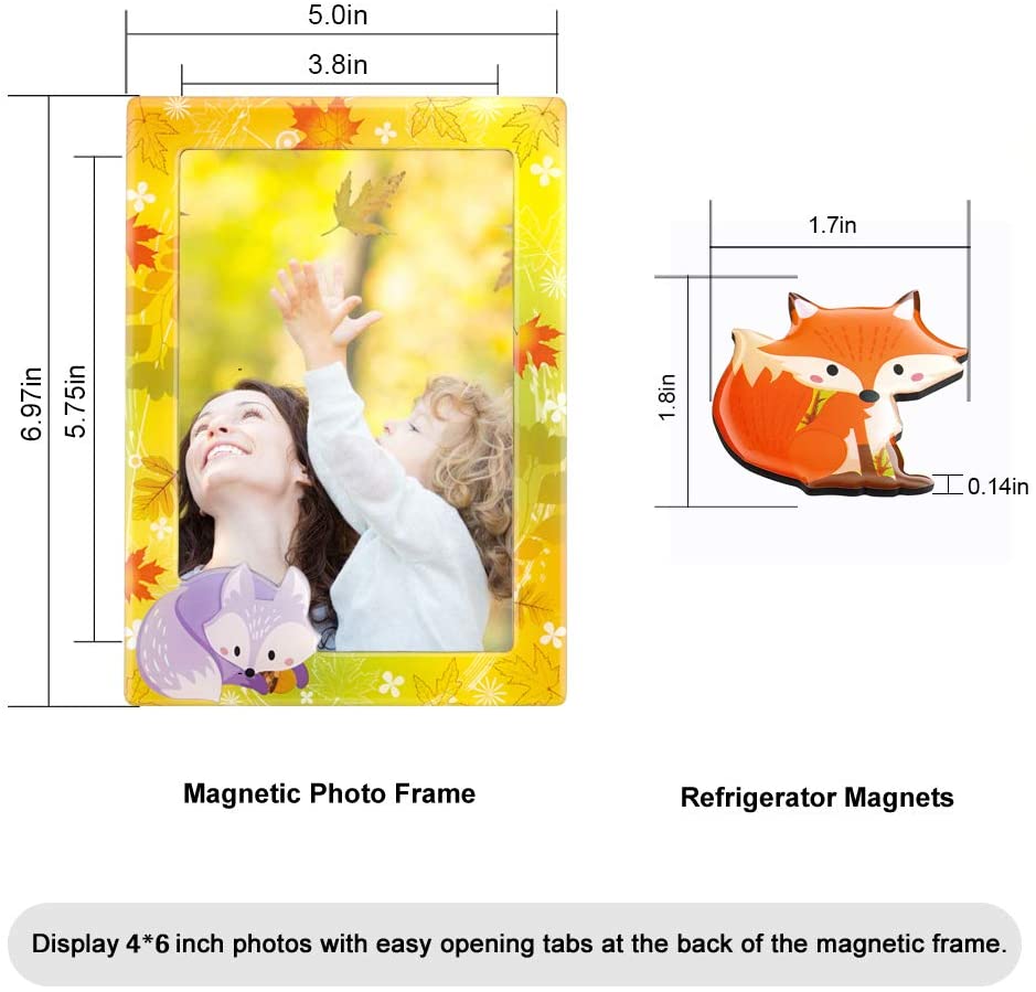MORCART Fox Refrigerator Magnets
