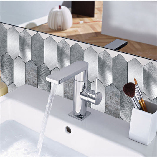 Hexagon Peel and Stick Wall Tiles Sticker