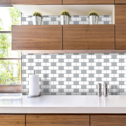 MT1233 - Subway Peel And Stick Backsplash Tile , 10" x 12"  Tile