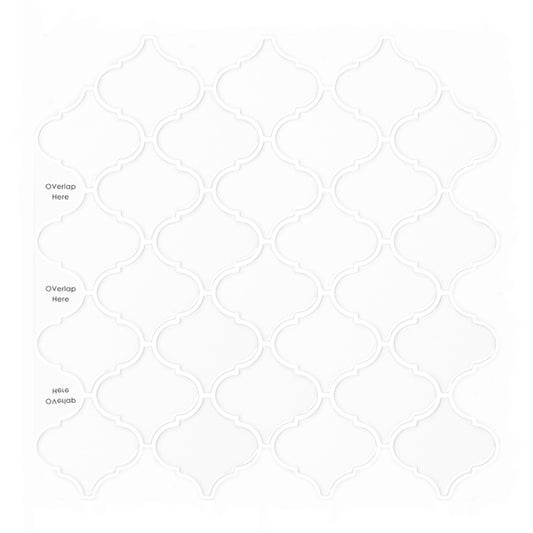MT1154 - Reticulated Peel And Stick Backsplash Tile , 12" x 12" Tile