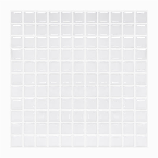 MT1075 - Checkered Peel And Stick Backsplash Tile , 12" x 12" Tile