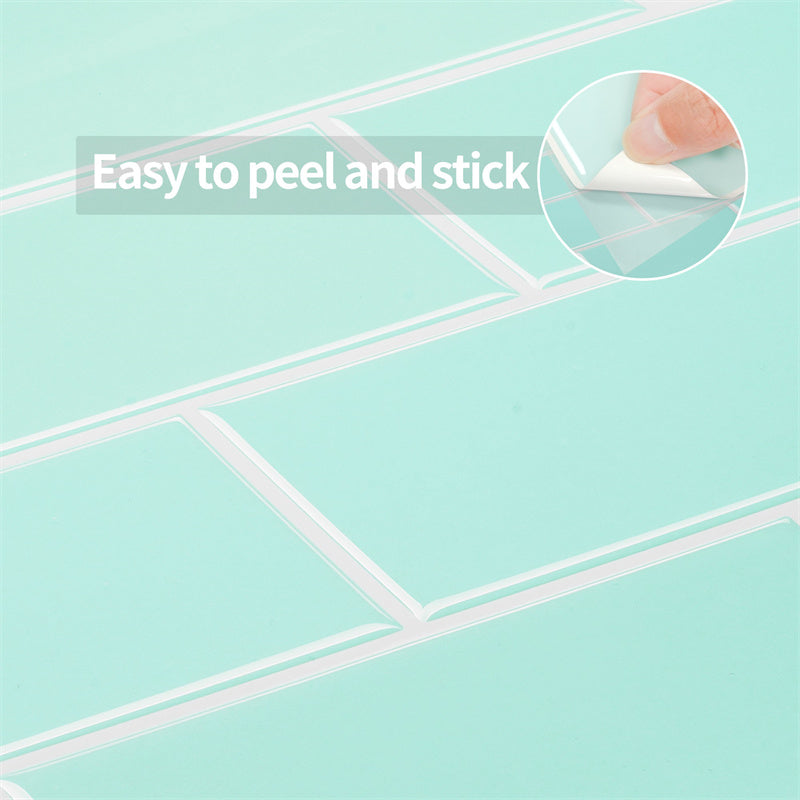 MT1097 - Subway Peel And Stick Backsplash Tile , 12" x 12" Green Marble Tile