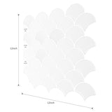 MT1155 - Scaly Peel And Stick Backsplash Tile , 12" x 12" Tile