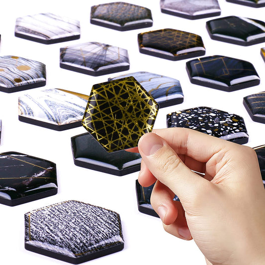 MORCART 30pcs Whiteboard Decorative  Fridge Magnets