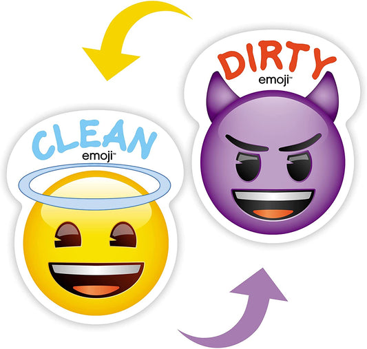 MORCART Angel Devil Emoji Clean Dirty Dishwasher Magnet