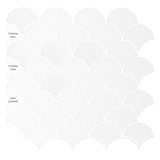 MT1155 - Scaly Peel And Stick Backsplash Tile , 12" x 12" Tile