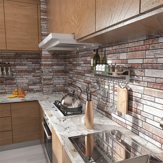 MT1085 - Oblong Walltiles Peel And Stick Backsplash Tile , 12" x 12" Tile