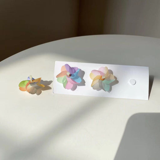 Sakura Rotating Windmill Refrigerator Magnet-Cute Home Decoration