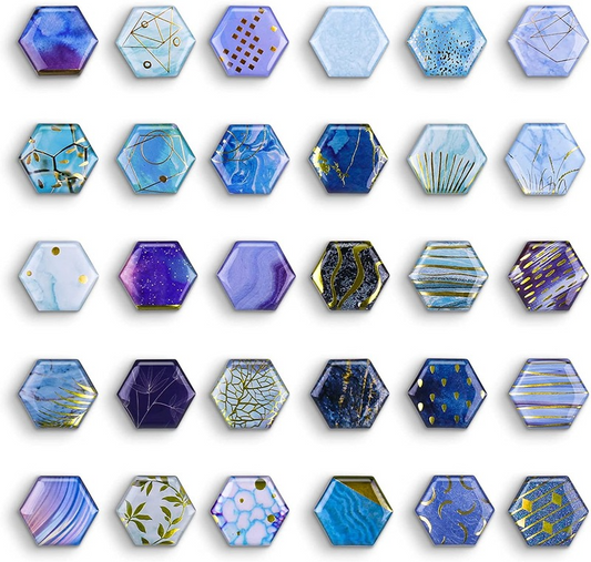 MORCART 30pcs Decor Whiteboard Fridge Magnets