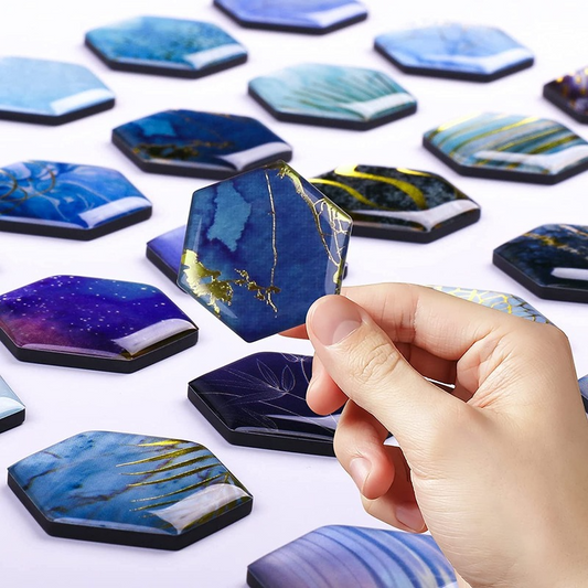 MORCART 30pcs Decor Whiteboard Fridge Magnets